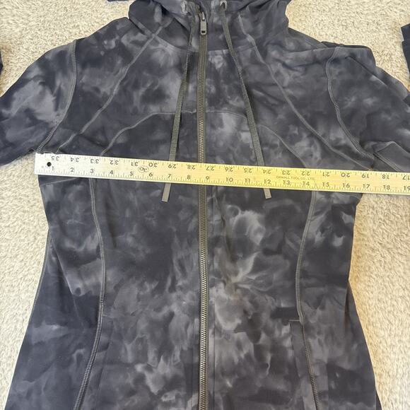 Lululemon Define Jacket Nulu Heritage 365 Camo Deep Coal Multi size 12 - Picture 5 of 7